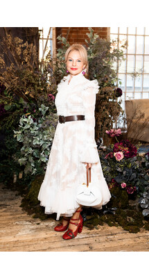 Наталья Тюльпанова на показе Evgeniya Kryukova Осень 2018 Couture